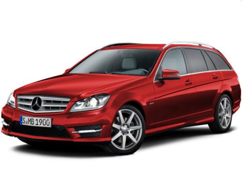 MERCEDES-BENZ C (W204) KOMBI plachta na auto - L (2007-2014)