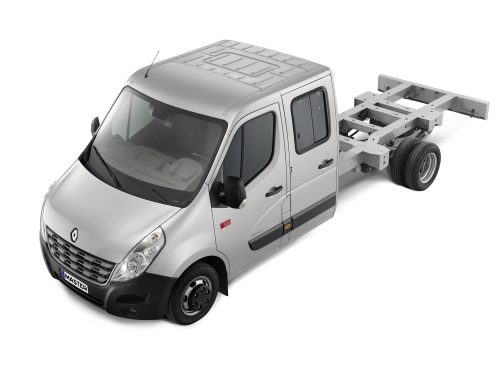 RENAULT MASTER DVOJITÁ KABINA GUMOVÉ KOBERCE (2010-2019)