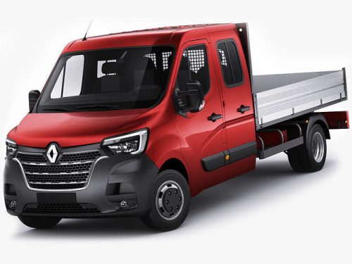 RENAULT MASTER DVOJITÁ KABINA GUMOVÉ KOBERCE (2019-)