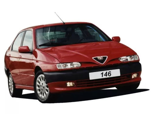 Alfa Romeo 146 1994-2001 (hatchback) Boční ochranné lišty